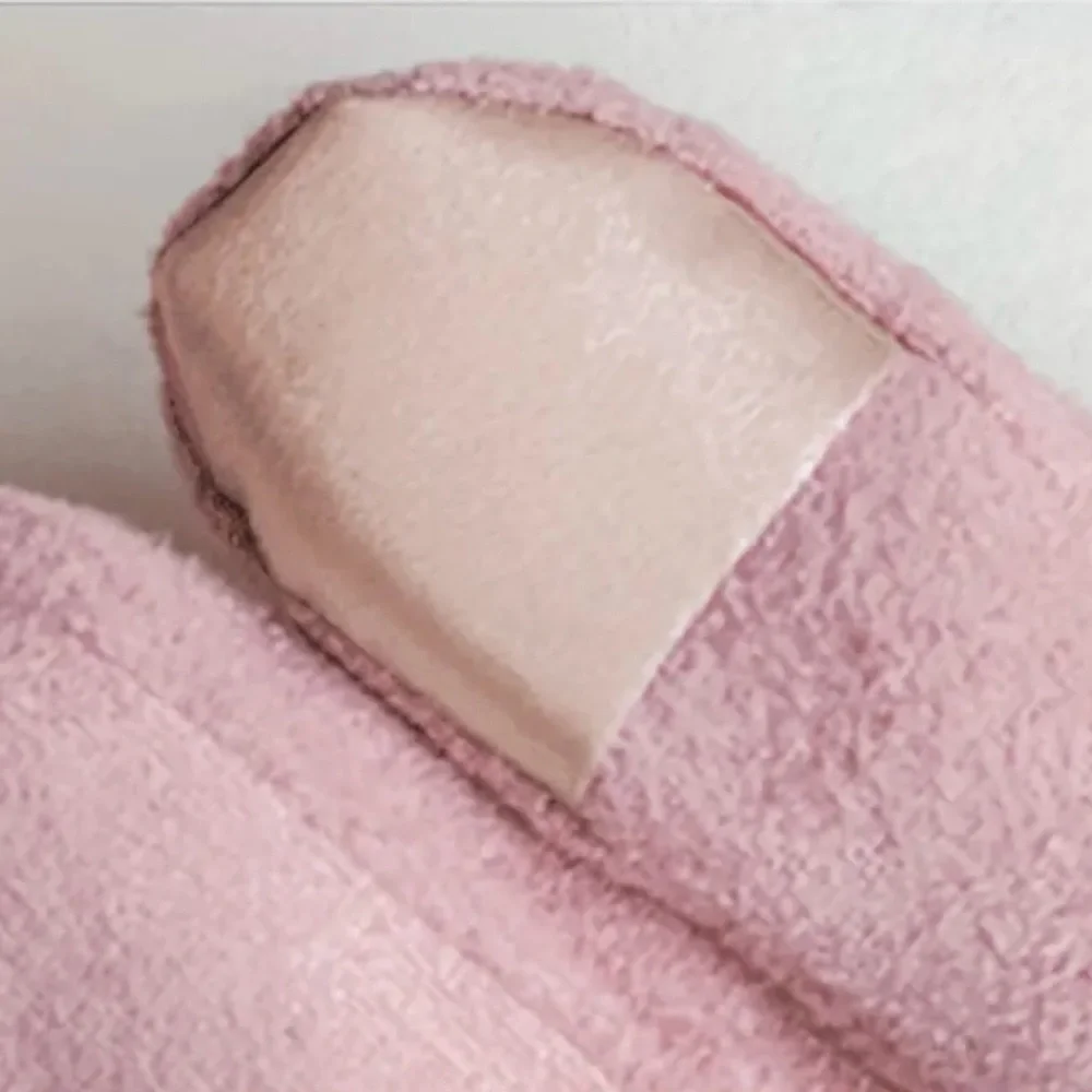 Gloves for Women, NEW, Khaki Color, Faux Fur, Feminine